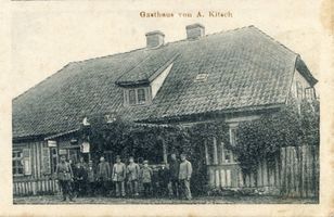 Liebenberg, Kreis Ortelsburg Liebenberg, Gasthaus von A. Kitsch 