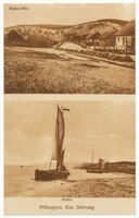 Pillkoppen, Kreis Samland Pillkoppen, Ephashöh  und Hafen Пилькоппен, дюна Эфа и порт