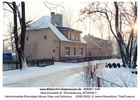 Heinrichswalde Kr. Elchniederung, Kreis Elchniederung Deutsche Straße