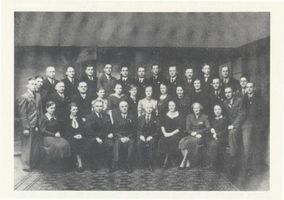 Tilsit, Stadt, Stadtkreis Tilsit Tilsit, Die Belegschaft des Vorschuß-Vereins 