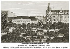 Königsberg (Pr.), Stadtkreis Königsberg Paradeplatz