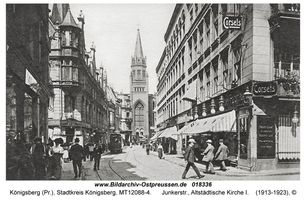 Königsberg (Pr.), Stadtkreis Königsberg Junkerstraße