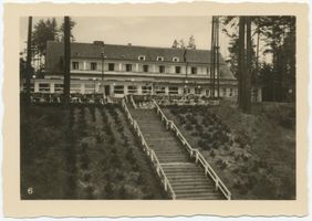 Niedersee, Kreis Sensburg Niedersee, Kurhaus Rudczanny III озеро Нидерзее, курхаус в Рудчанах, III