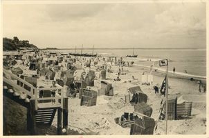 Cranz Kr. Samland, Ort, Kreis Samland Cranz, Strandleben XXVII 