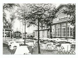 Tilsit, Stadt, Stadtkreis Tilsit Grünwalder Straße 17 Tilsit, Gartenrestaurant am Sonnenbad 