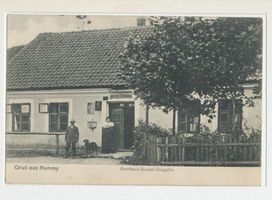Rummau Ost, Kreis Ortelsburg Rummau Ost, Gasthaus Gustav Draguhn 