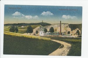 Heilsberg Kr. Heilsberg, Stadt, Kreis Heilsberg Heilsberg Kr. Heilsberg, Sandsteinwerke mit Kreuzberg Хайльсберг, р-н Хайльсберг, песчаные каменоломни с горой Кройцберг