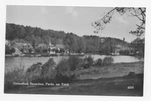 Rauschen Kr. Samland, Kreis Samland Rauschen, Partie am Mühlenteich Раушен, вид у мельничного пруда