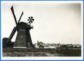Rastenburg, Stadt, Kreis Rastenburg Rastenburg, Freiheit, Windmühle Schiemann II Rastenburg, Mühlen