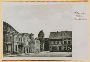 Mohrungen, Stadt, Kreis Mohrungen Markt