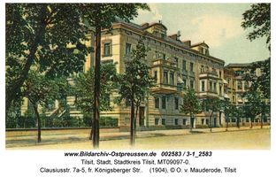 Tilsit, Stadt, Stadtkreis Tilsit Clausiusstraße 5-7a