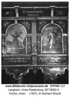 Langheim, Kreis Rastenburg 