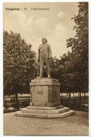 Königsberg (Pr.), Stadtkreis Königsberg Königsberg (Pr.), York-Denkmal Кёнигсберг (Пр.), памятник Йорку