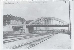 Königsberg (Pr.), Stadtkreis Königsberg Königsberg, Ratshof, Die neue Brücke Königsberg, Dörfer, Siedlungen und Außenbezirke im Stadtkreis