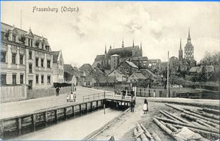 Frauenburg, Kreis Braunsberg Frauenburg, Teilansicht II Фрауэнбург, частичный вид, II
