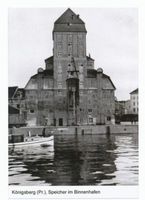 Königsberg (Pr.), Stadtkreis Königsberg Königsberg, Speicher im Binnenhafen 