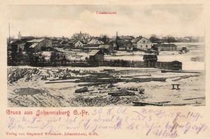 Johannisburg, Kreis Johannisburg Johannisburg, Totalansicht, Postkarte Johannisburg (Kreis), nicht verortete Bildmotive