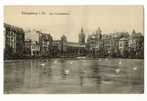 Königsberg (Pr.), Stadtkreis Königsberg Schlossteichpromenade Königsberg (Pr.), Am Schlossteich Königsberg, Schloßteich