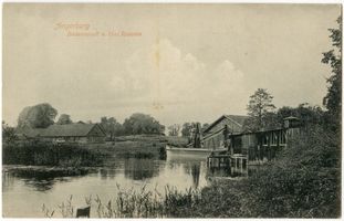Angerburg Kr. Angerburg, Gut, Kreis Angerburg Reussen, Badeanstalt und Gut 