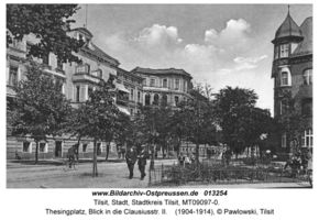 Tilsit, Stadt, Stadtkreis Tilsit Clausiusstraße
