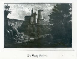 Rößel, Stadt, Kreis Rößel Rößel, Burg, Gemälde 