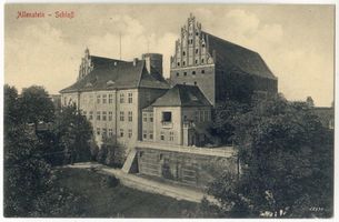 Allenstein, Stadtkreis Allenstein Allenstein, Schloß XIX Алленштайн, замок, XIX