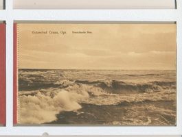 Cranz Kr. Samland, Ort, Kreis Samland Cranz, Hoher Seegang V 