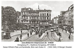Königsberg (Pr.), Stadtkreis Königsberg Kaiser-Wilhelm-Platz