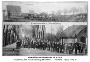 Krausendorf, Ort, Kreis Rastenburg 