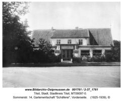 Tilsit, Stadt, Stadtkreis Tilsit Sommerstraße