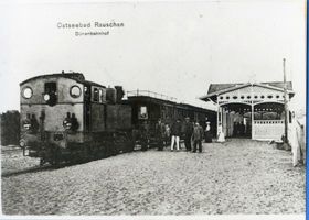 Rauschen Kr. Samland, Kreis Samland Rauschen Kr. Samland, Dünenbahnhof 