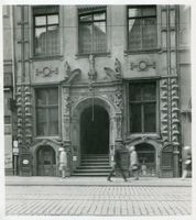 Königsberg (Pr.), Stadtkreis Königsberg Kneiph. Langgasse Königsberg, Patrizierhaus Kneiphöfsche Langgasse 27, Portal III Кёнигсберг, патрицианский дом, Кнайпхофская Ланггассе 27, портал, III