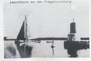 Königsberg (Pr.), Stadtkreis Königsberg Königsberg, Leuchtturm an der Pregelmündung Кёнигсберг, маяк в устье Прегеля
