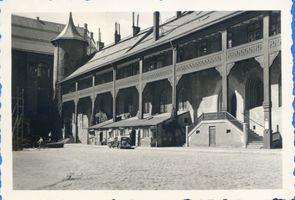 Königsberg (Pr.), Stadtkreis Königsberg Königsberg (Pr.), Nordflügel des Schlosses, Schloßhof III Кёнигсберг (Пр.), северное крыло Замка, Замковый двор, III