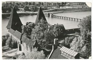 Marienburg, Westpr., Kreis Marienburg Marienburg i. Westpr., Wehrtürme des Brückentors VI Marienburg, Schloß