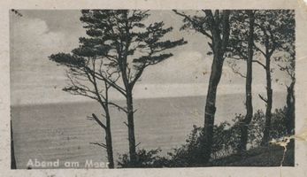 Seebad-Försterei, Kreis Memel Seebad-Försterei, Abend am Meer Зеебад-Фёрстерай, вечер у моря