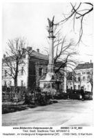 Tilsit, Stadt, Stadtkreis Tilsit Hospitalstraße Tilsit, Reformierte Kirche, Kriegerdenkmal