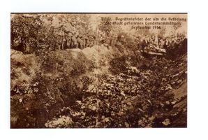 Tilsit, Stadt, Stadtkreis Tilsit Tilsit, Waldfriedhof, Sept. 1914, Begräbnis der gefallenen Landsturmmänner Tilsit, Waldfriedhof