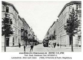 Tilsit, Stadt, Stadtkreis Tilsit Landwehrstraße