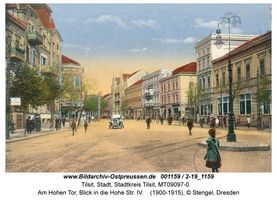 Tilsit, Stadt, Stadtkreis Tilsit Am Hohen Tor