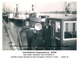 Tilsit, Stadt, Stadtkreis Tilsit Tilsit, Schifffahrt