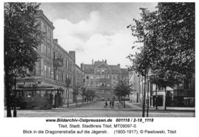 Tilsit, Stadt, Stadtkreis Tilsit Dragonerstraße