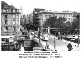 Königsberg (Pr.), Stadtkreis Königsberg Kneiph. Langgasse