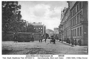 Tilsit, Stadt, Stadtkreis Tilsit Gerichtsstraße