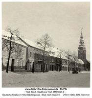 Tilsit, Stadt, Stadtkreis Tilsit Deutsche Straße