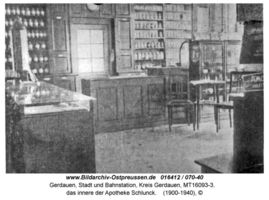 Gerdauen, Stadt und Bahnstation, Kreis Gerdauen