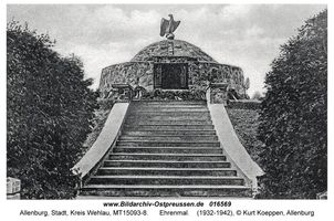 Allenburg, Stadt, Kreis Wehlau