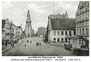 Insterburg, Stadt, Stadtkreis Insterburg Alter Markt