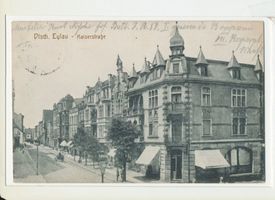 Deutsch Eylau, Kreis Rosenberg Karl-Freyburger-Straße (fr. Kaiserstraße)