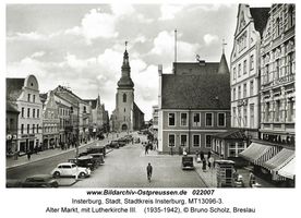 Insterburg, Stadt, Stadtkreis Insterburg Alter Markt 6-8; 14-22